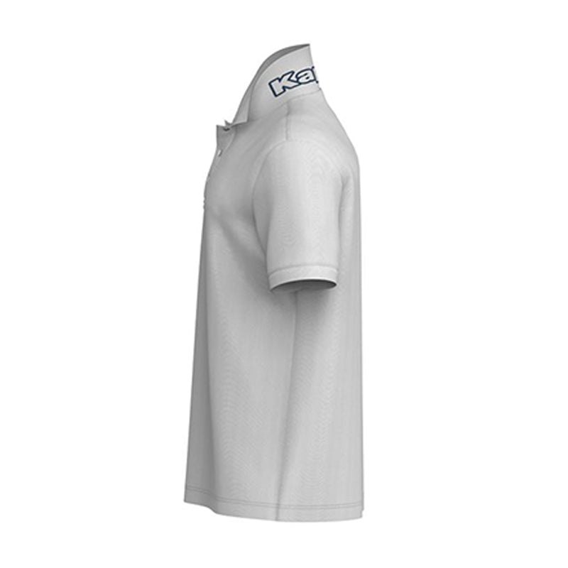 LIFE MSS POLO YOUTH - WHITE/BLUE INSIGNIA