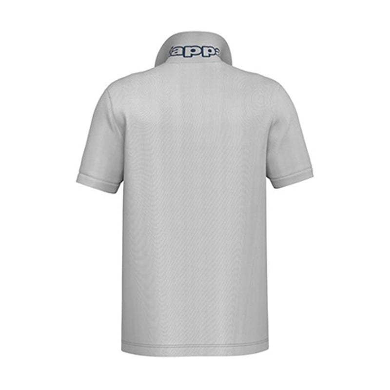 LIFE MSS POLO YOUTH - WHITE/BLUE INSIGNIA