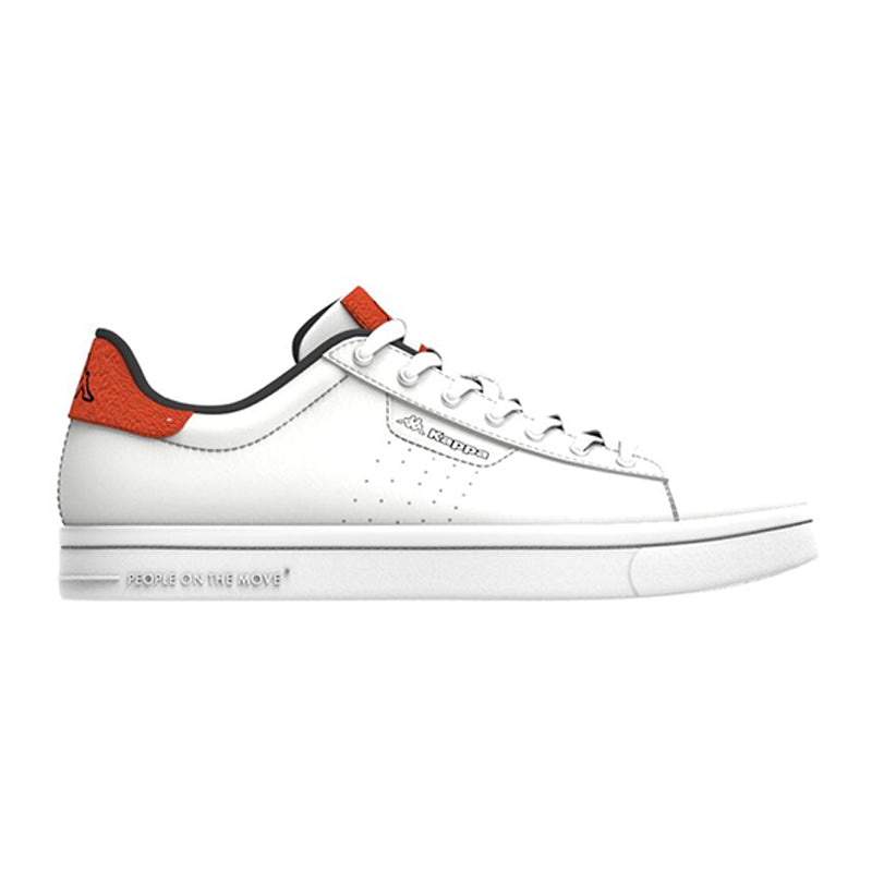 LOGO TCHOURI - WHITE/ORANGE DK
