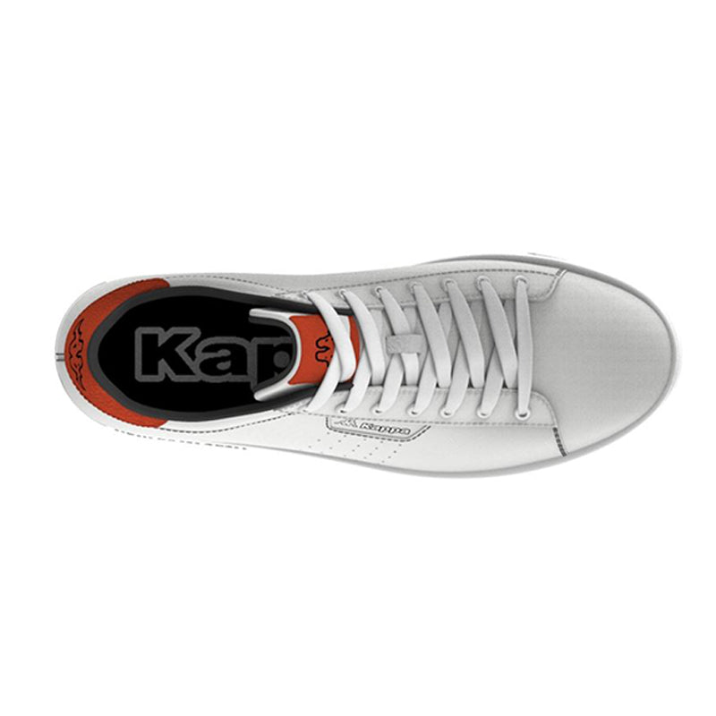 LOGO TCHOURI - WHITE/ORANGE DK