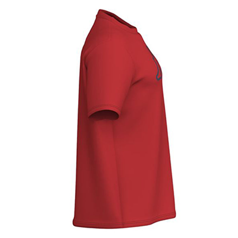 LOGO COLY YOUTH - RED CORAL/BLUE
