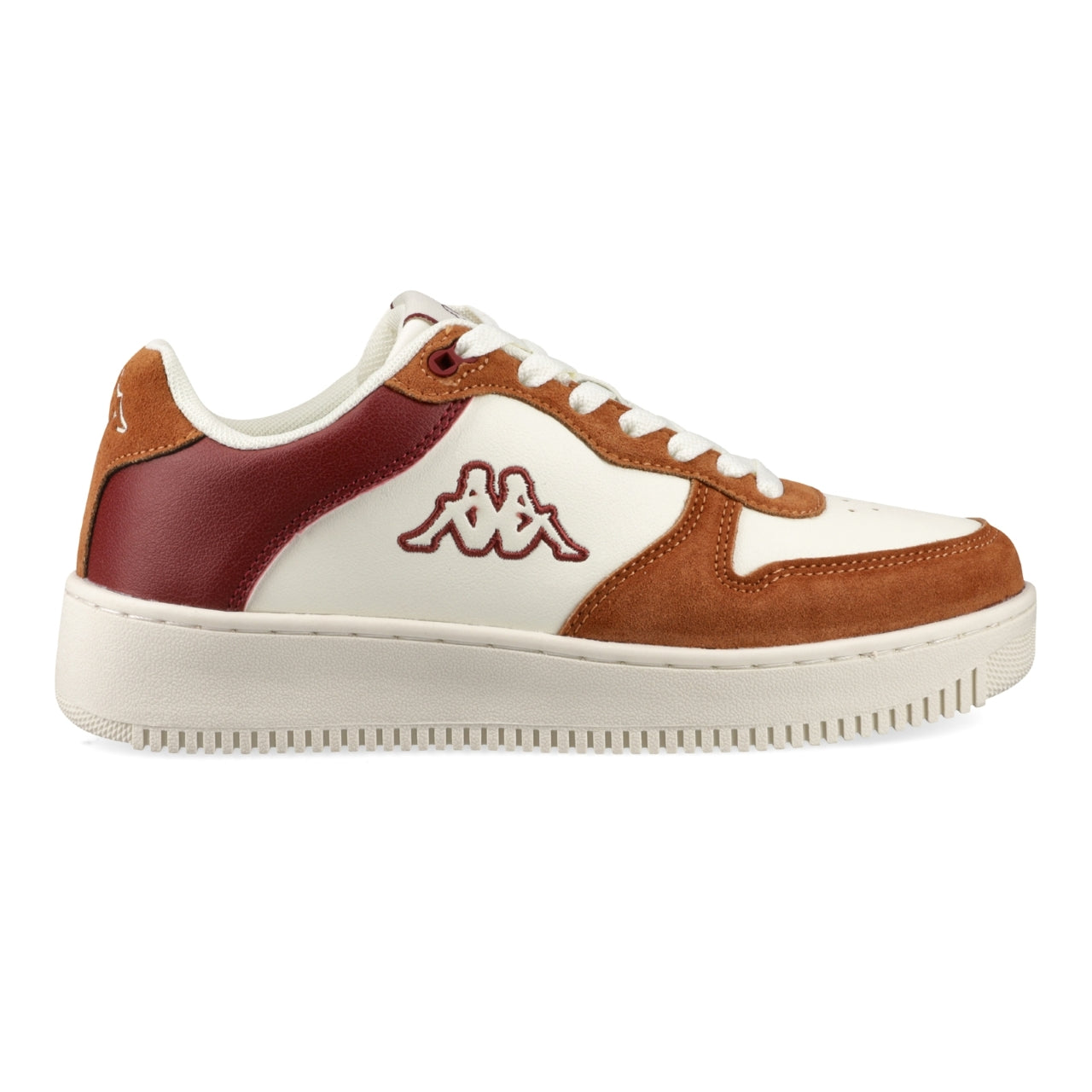 Logo Maserta Sd - White/Brown/Red – Kappa