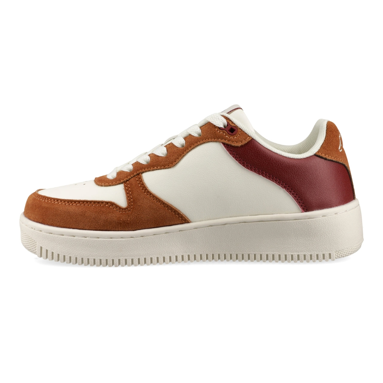 LOGO MASERTA SD - WHITE/BROWN/RED