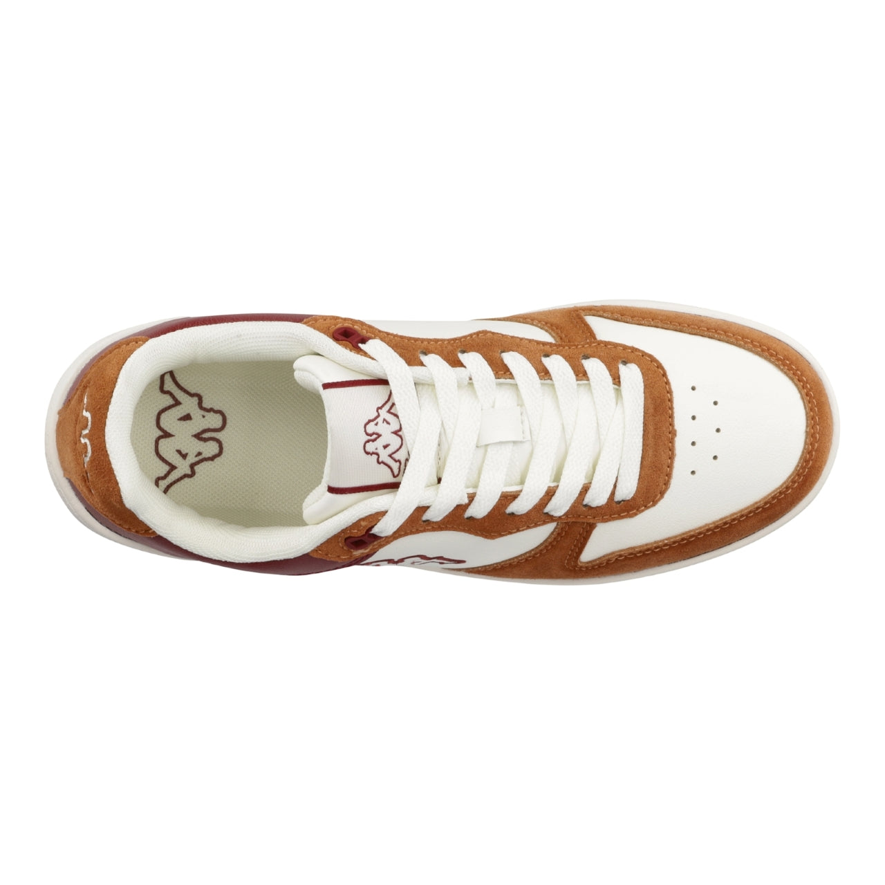 LOGO MASERTA SD - WHITE/BROWN/RED