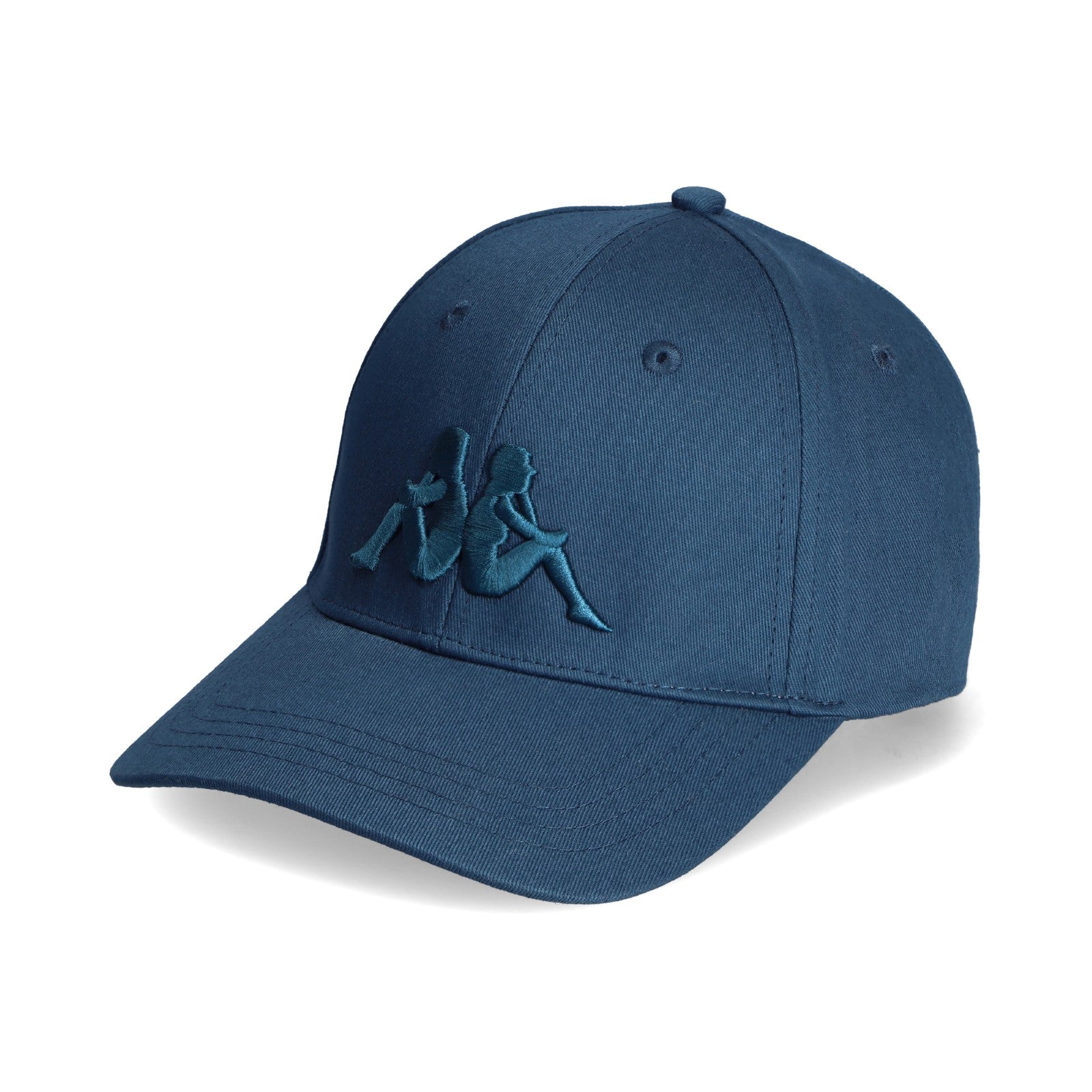 Liam- Cotton 6 Panel Cap - Real Teal