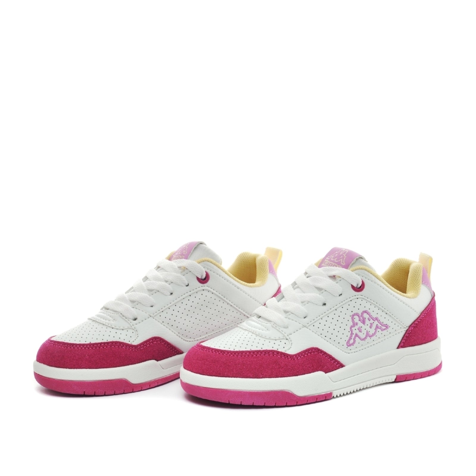 LOGO MANIS KID - WHITE/VIOLET