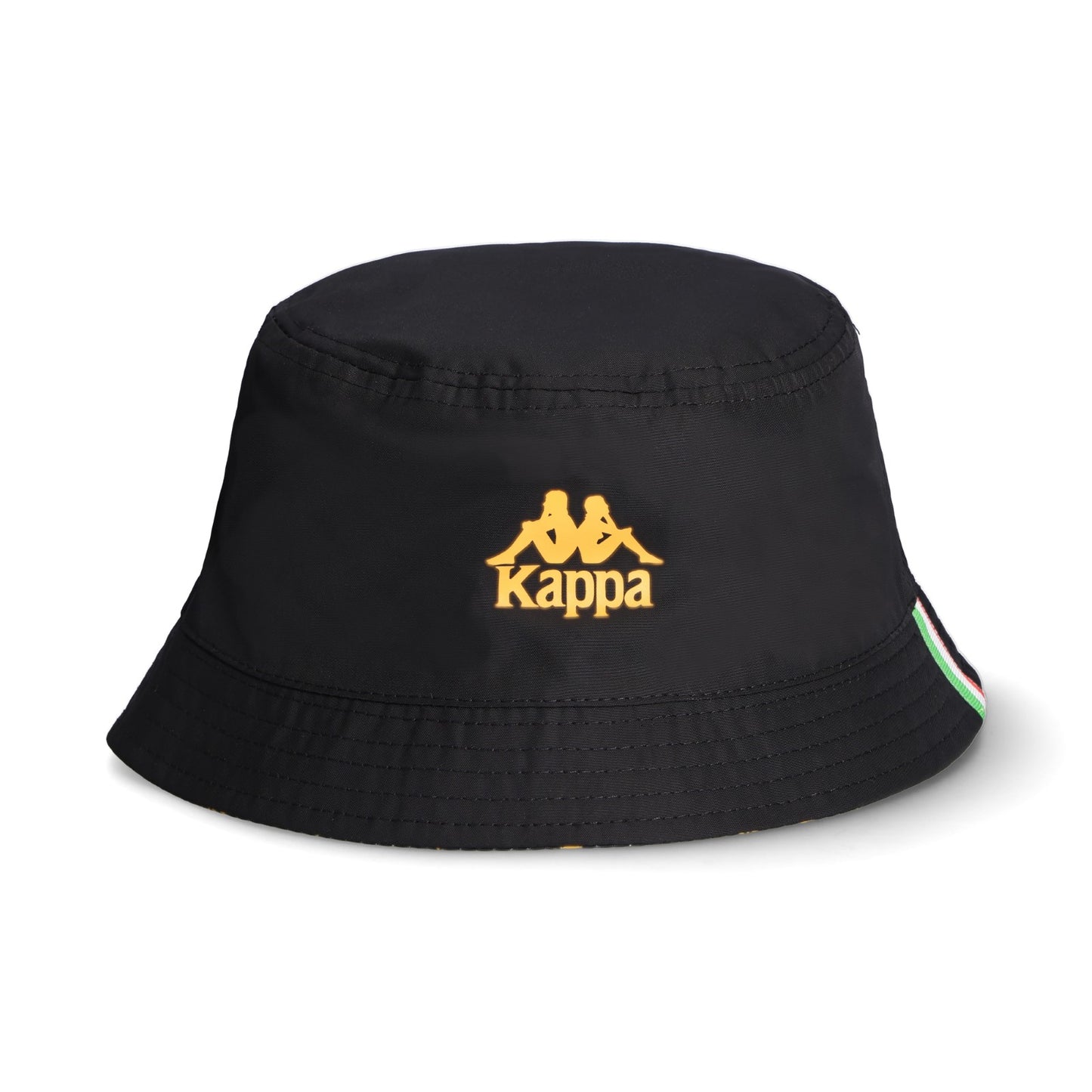 STEFANO BUCKET HAT - BLACK/YELLOW ONE