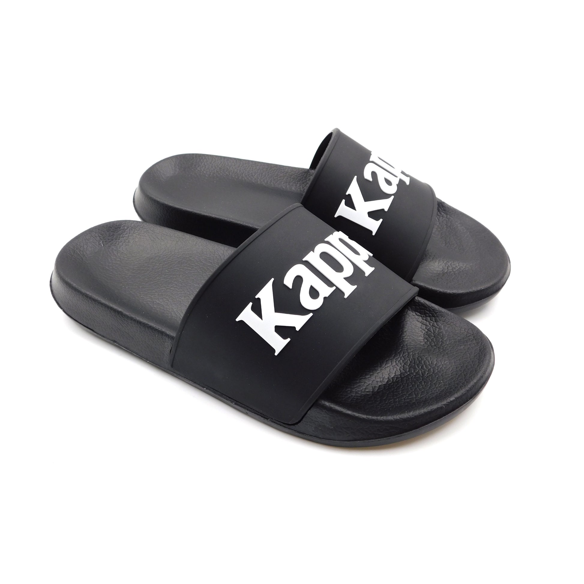 Authentic Caesar Slides - Black / White