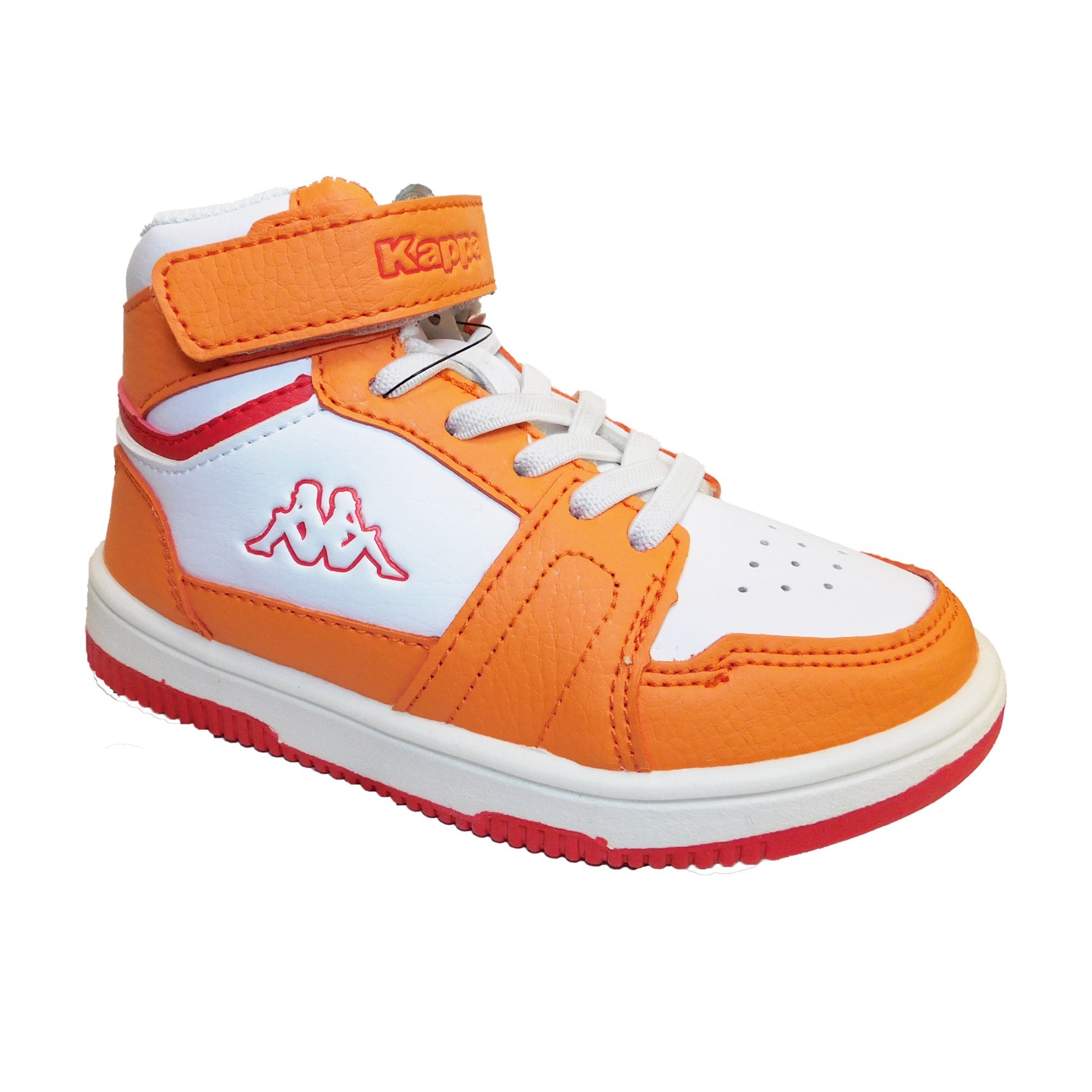 LOGO BASIN MD EV KID - WHITE/ORANGE