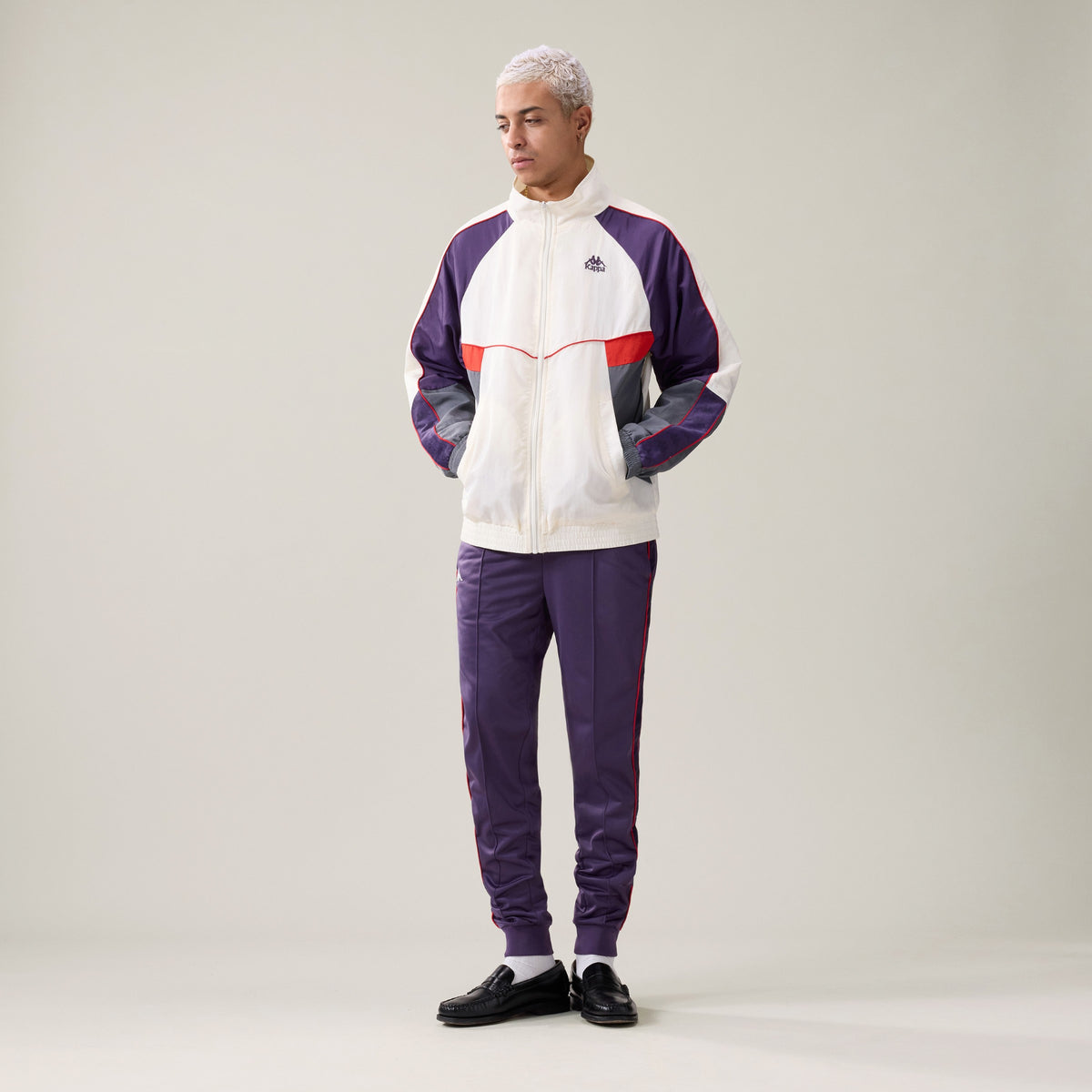 222 Banda Ozzy - White/Violet/Grey