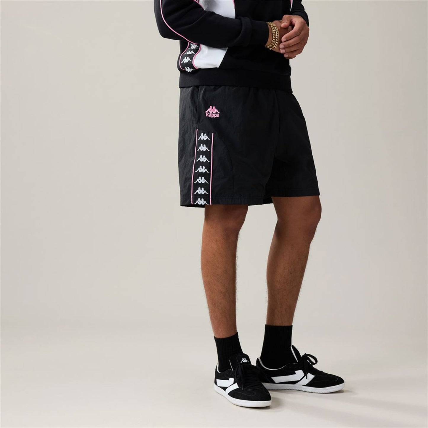 222 BANDA SADIE - BLACK/PINK WHITE