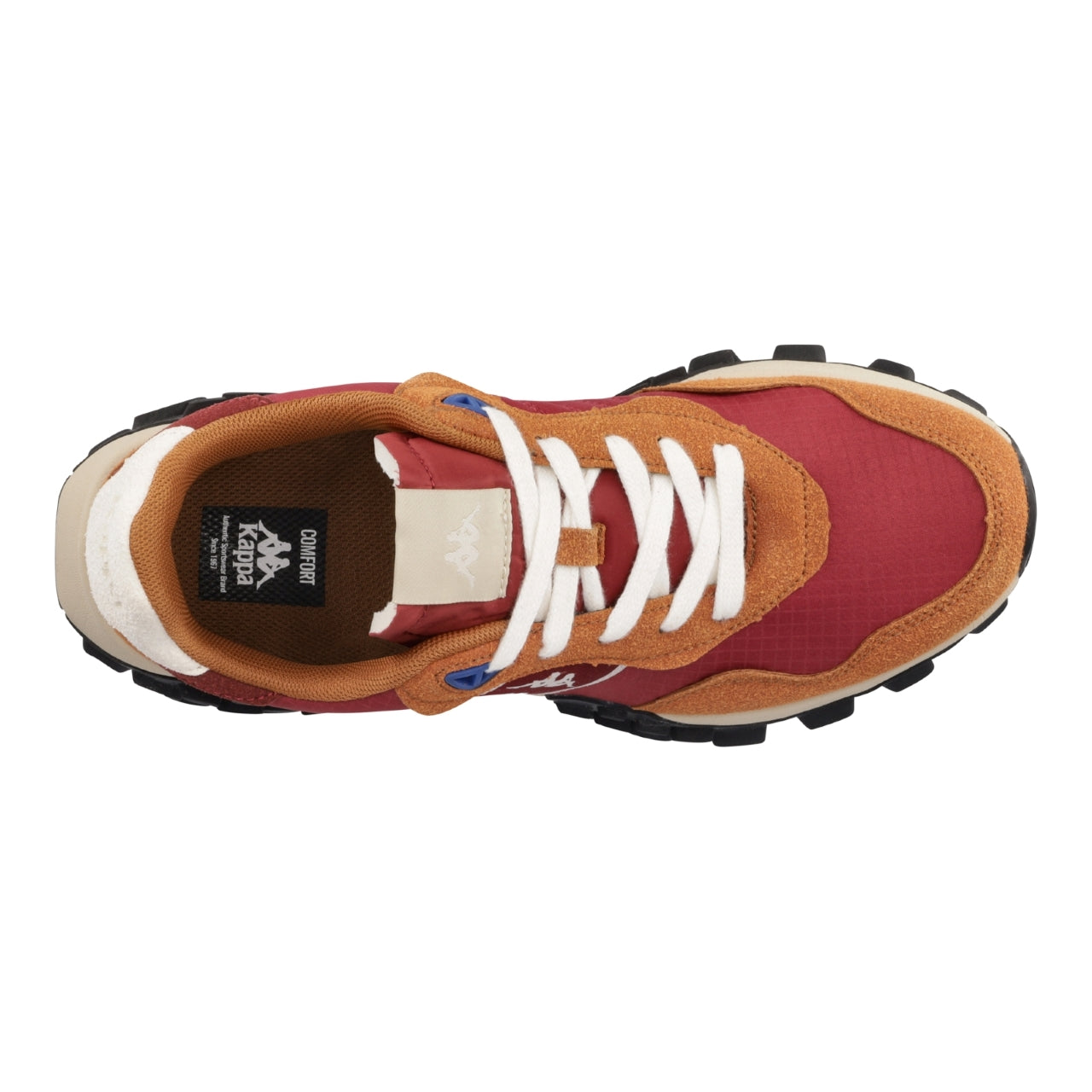 AUTH YATCHI - RED/BROWN/WHITE