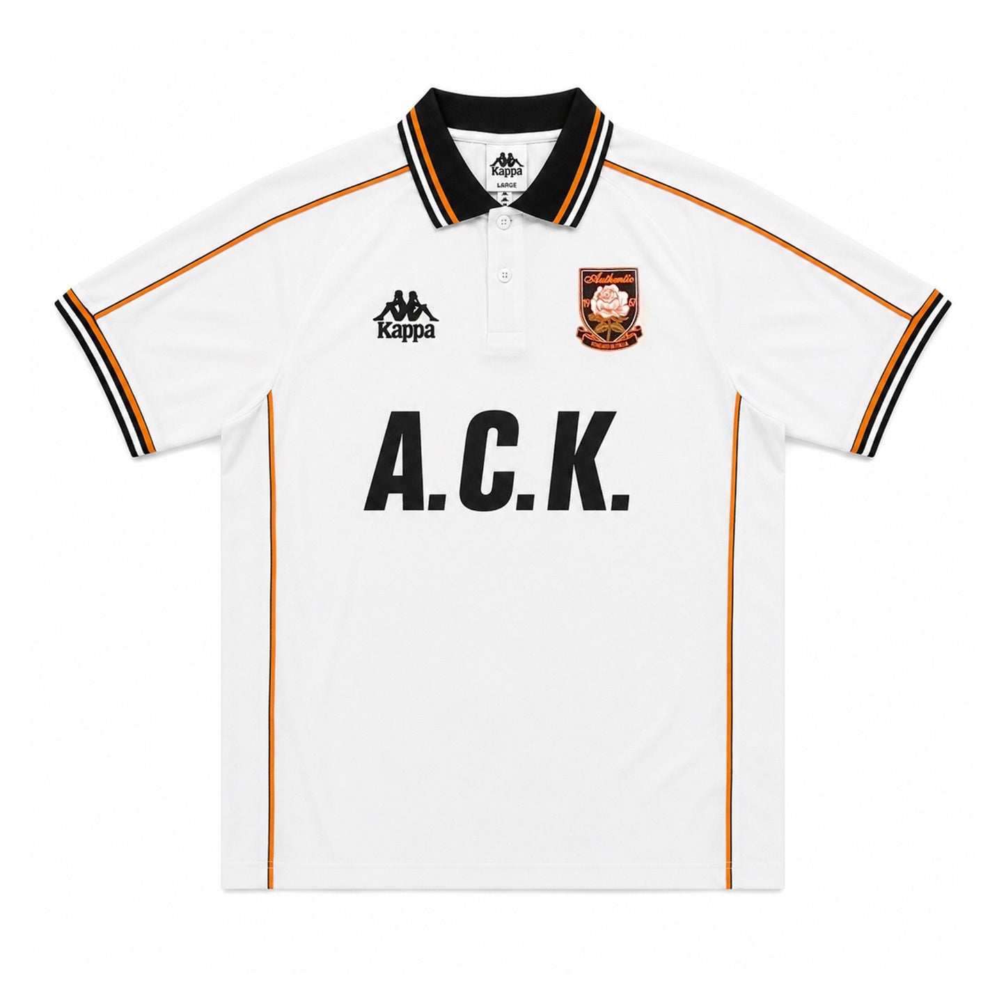AUTHENTIC OVICOR - WHITE/BLACK/ORANGE