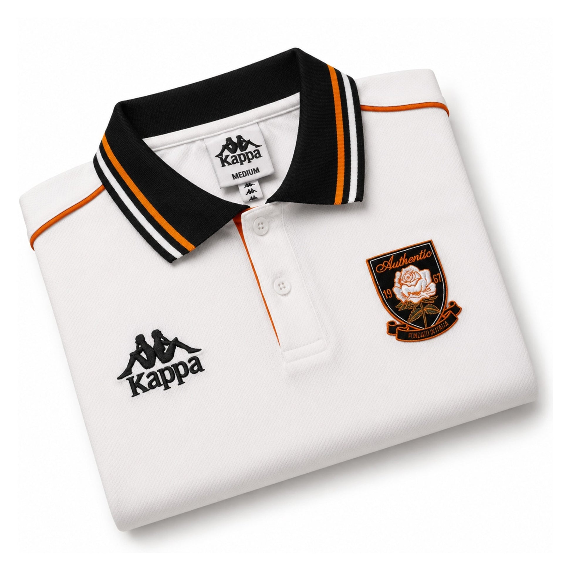 AUTHENTIC OVICOR - WHITE/BLACK/ORANGE