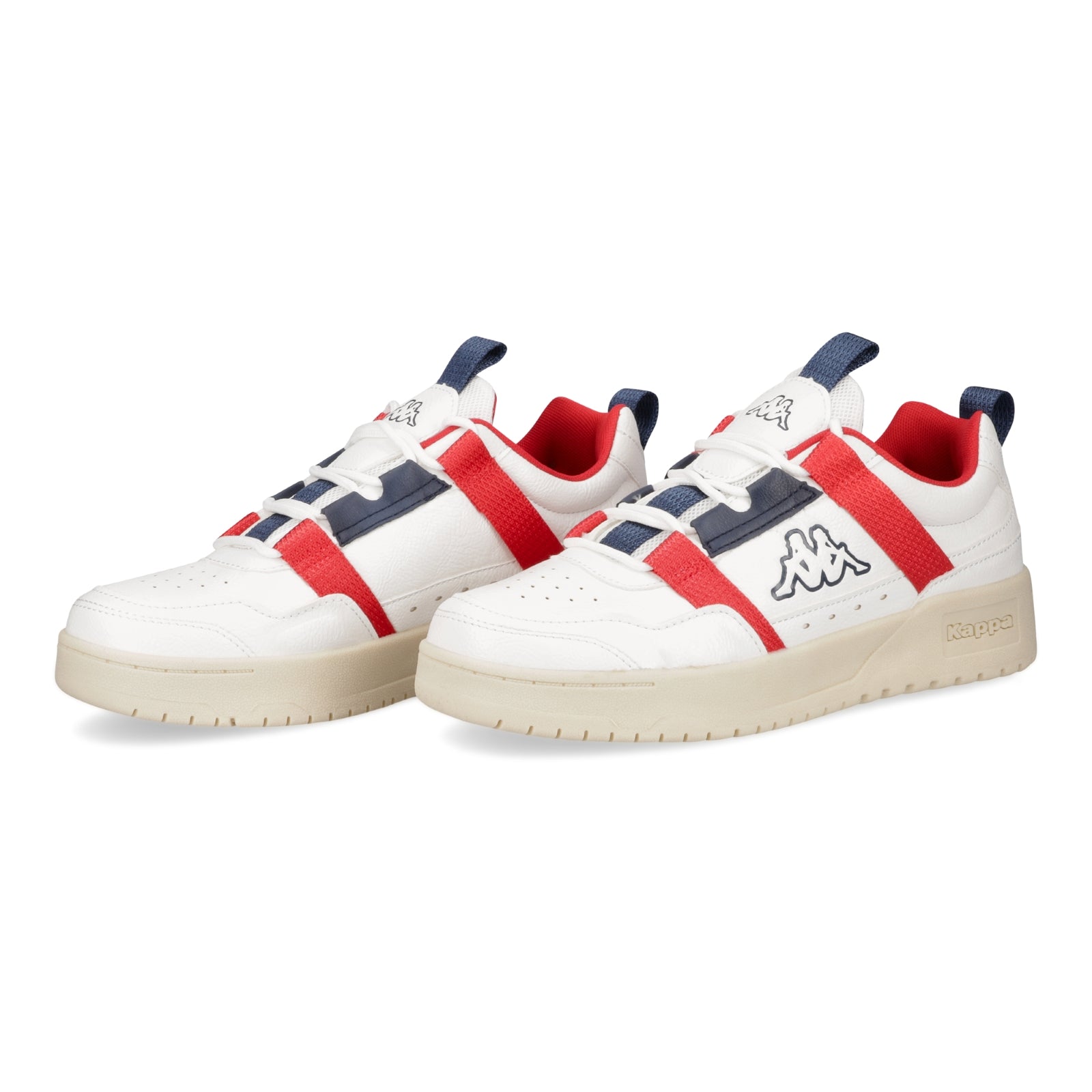 Logo Bradock - White/Red – Kappa