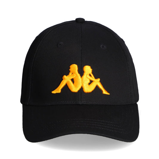 Chad Poly Nylon Cap - Black Yellow