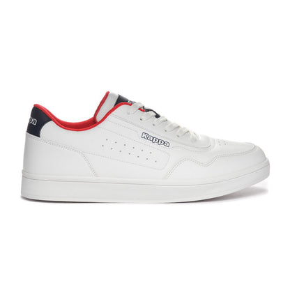 SPENCER - WHITE/BLUE MARINE/RED