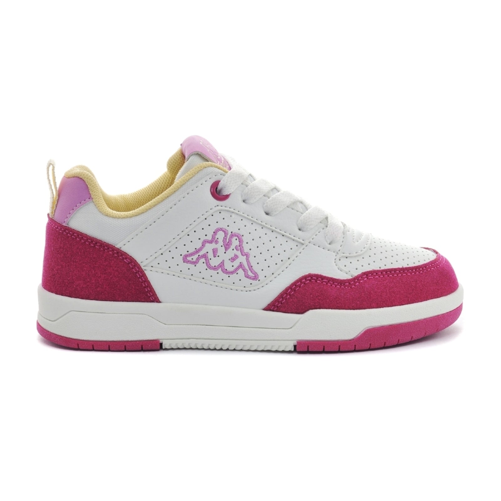 LOGO MANIS KID - WHITE/VIOLET