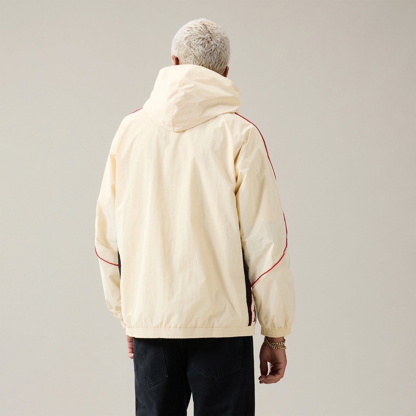 222 BANDA SILAS - BEIGE/RED/BLACK