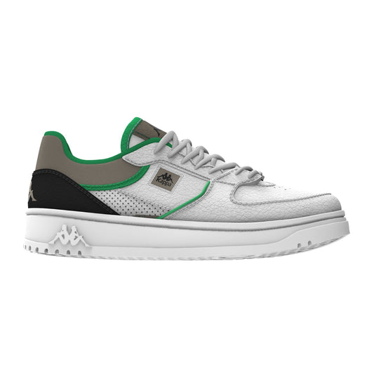 AUTHENTIC BARNEY 1 - WHITE/GREY/GREEN