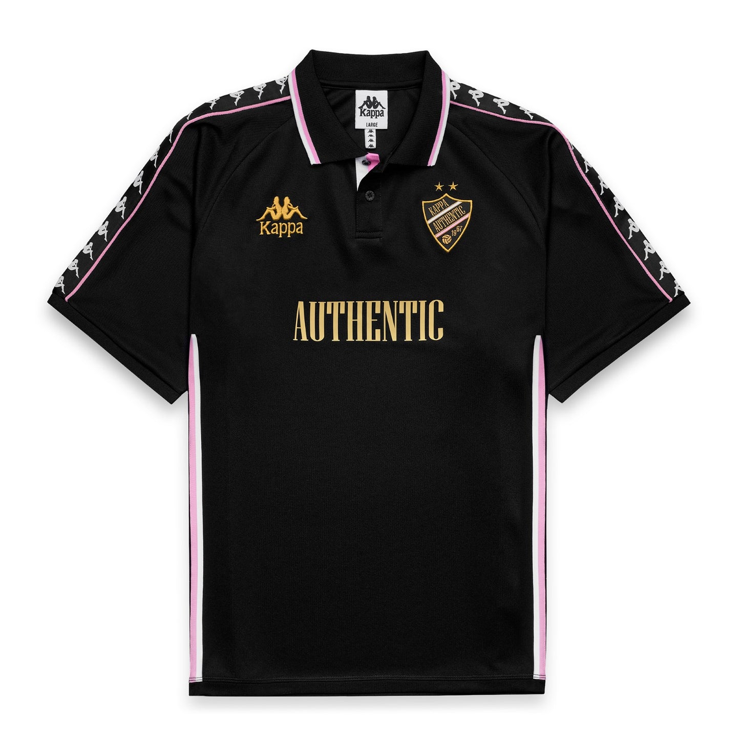 222 BANDA STAFEN - BLACK/PINK WHITE/YEL