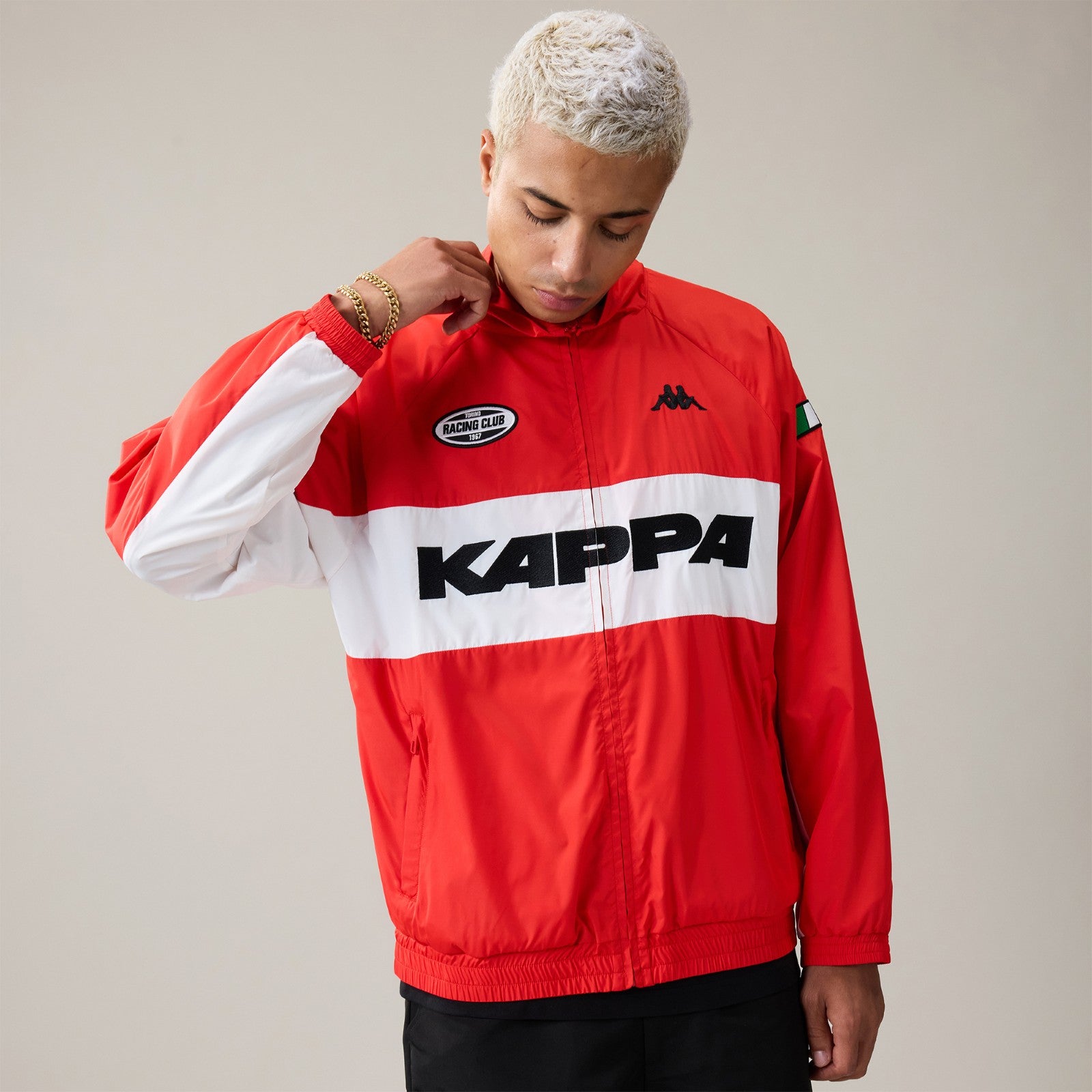 kappa Auth Sullix - Red/White/Black – Kappa