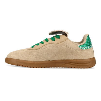 JULES 1 - OATMEAL/GREEN