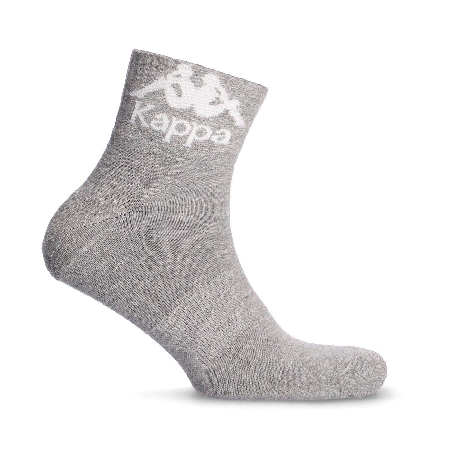 3 Pack Ankle Socks - Black/White/Grey