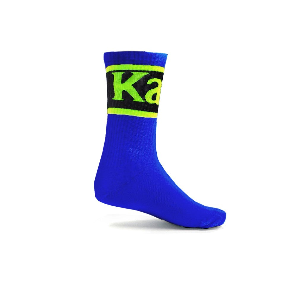 1 PK LOGO CREW SOCKS - BLUE ROYAL ONE