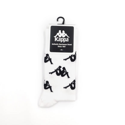 Single Pk Aop Socks - White One